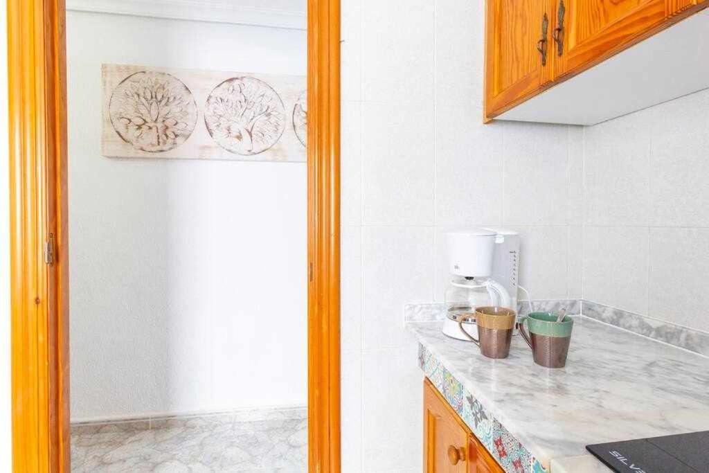Atico Pink Seafront Apartment La Mata  Ngoại thất bức ảnh