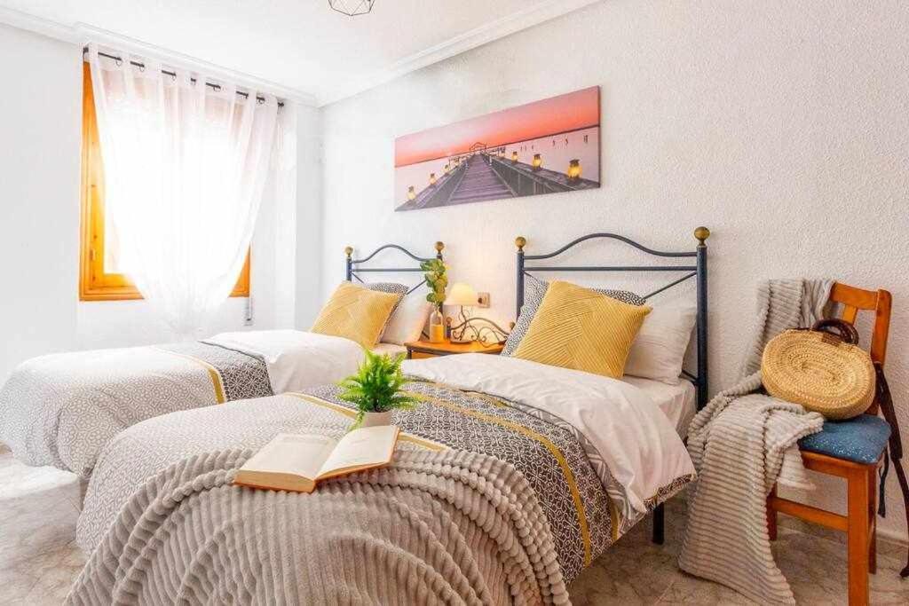 Atico Pink Seafront Apartment La Mata  Ngoại thất bức ảnh