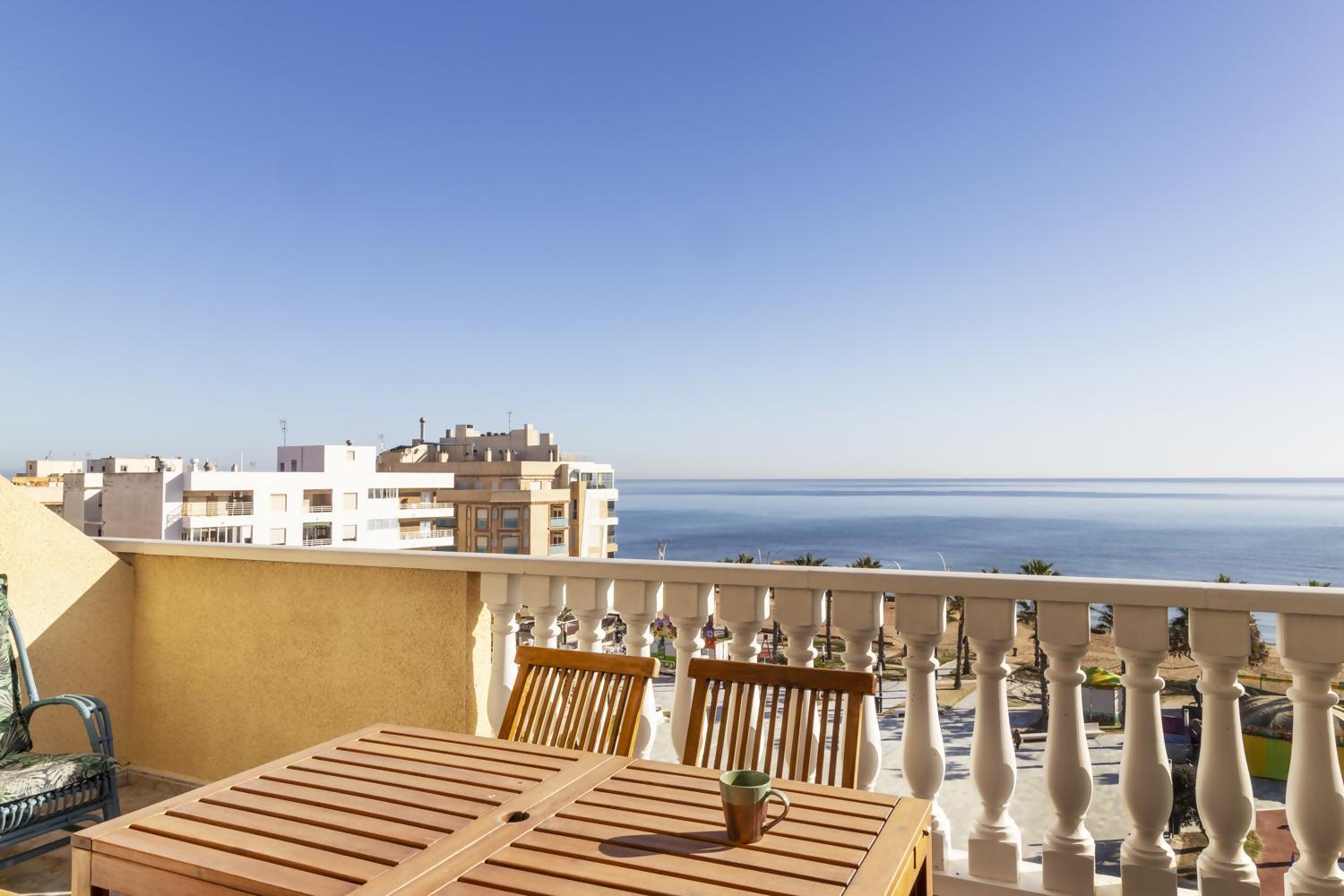 Atico Pink Seafront Apartment La Mata  Ngoại thất bức ảnh
