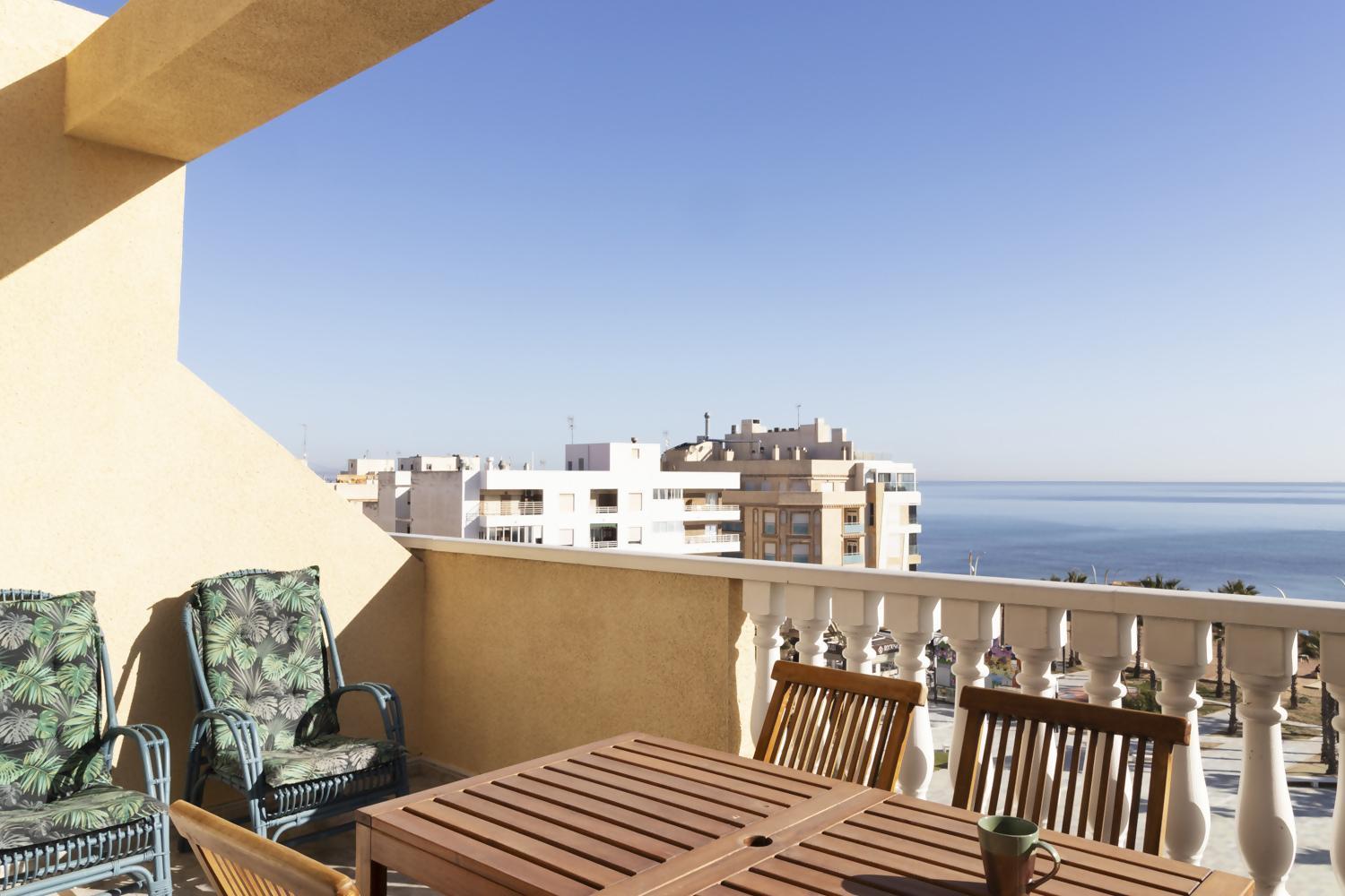 Atico Pink Seafront Apartment La Mata  Ngoại thất bức ảnh